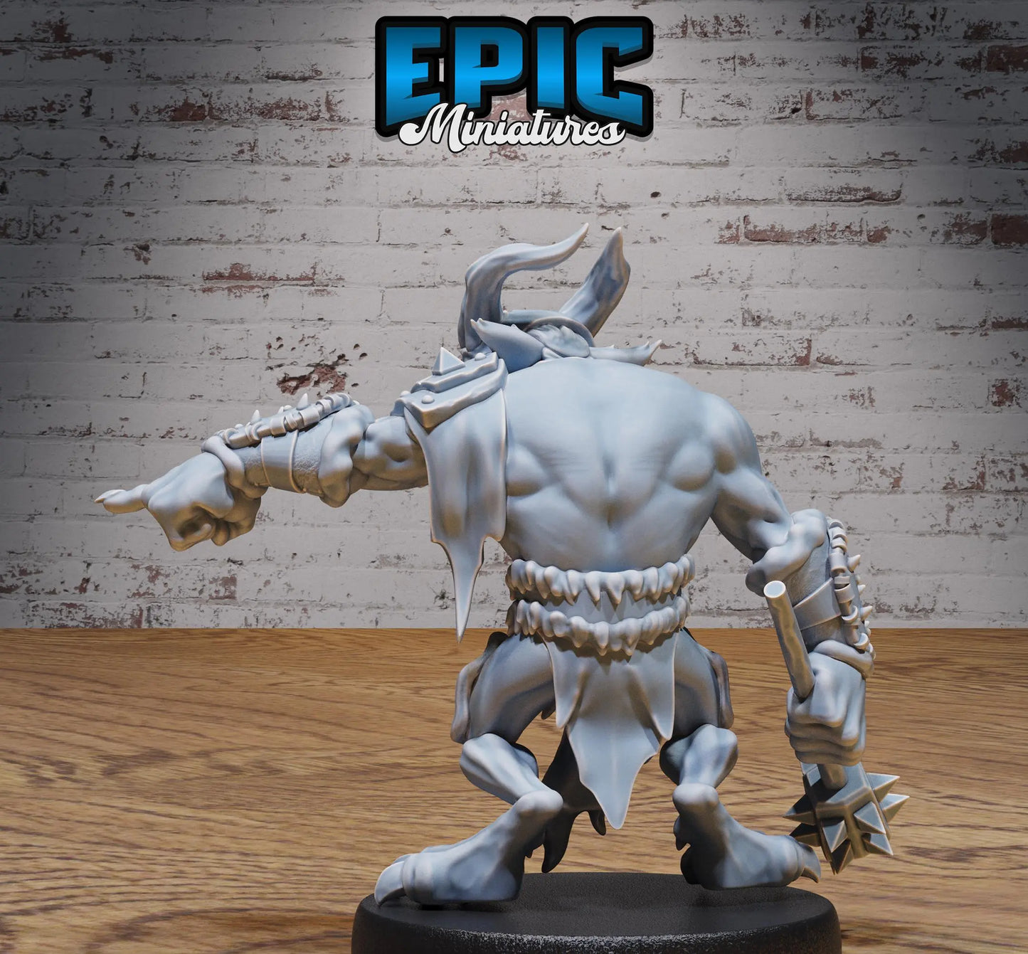 Skull Bear (Command Pose) By: Epic Miniatures Photon Forg3d